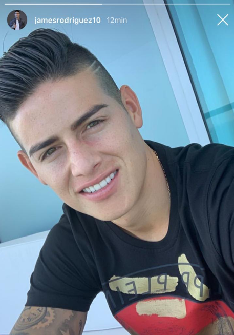 FOTO: Captura James Instagram