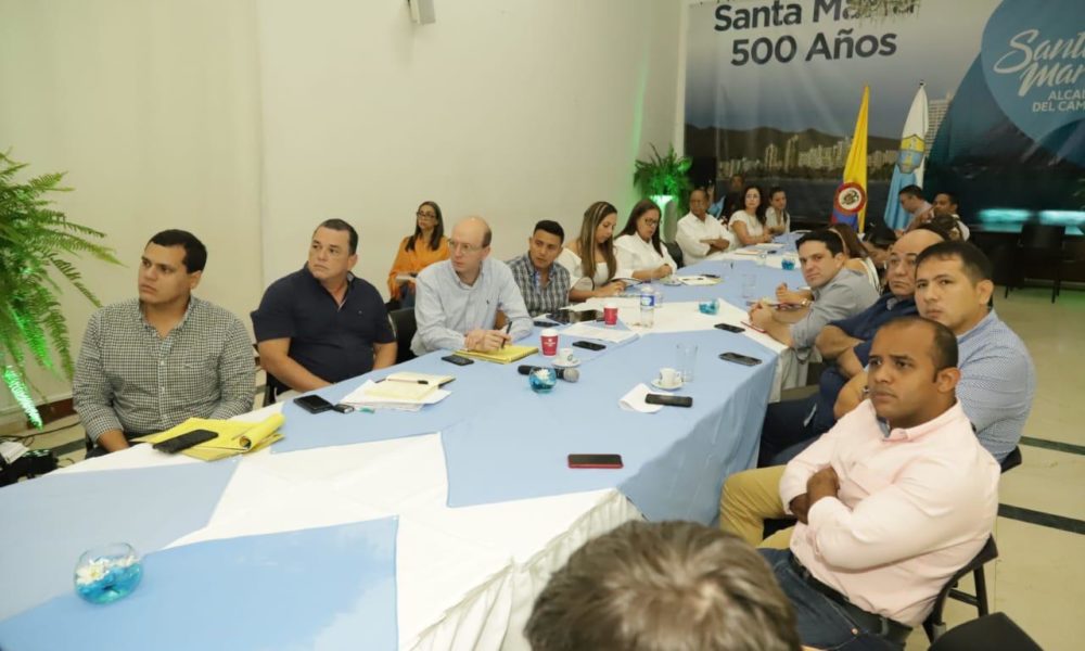 Concejo de Santa Marta realizó mesa de trabajo con alcalde (e) Andrés ...