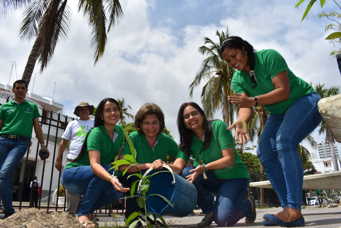 Siembra, reciclaje y manejo de residuos hacen parte de la campaña 'Sembrando Conciencia Ambiental