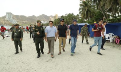Alcalde (e) de Santa Marta recorre El Rodadero