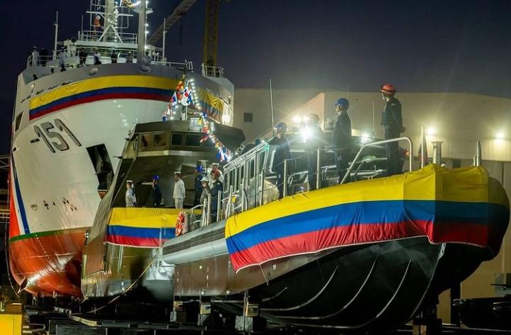 Cotecmar hizo entrega de tres embarcaciones para impulsar el poder marítimo y fluvial de Colombia – Opinion Caribe