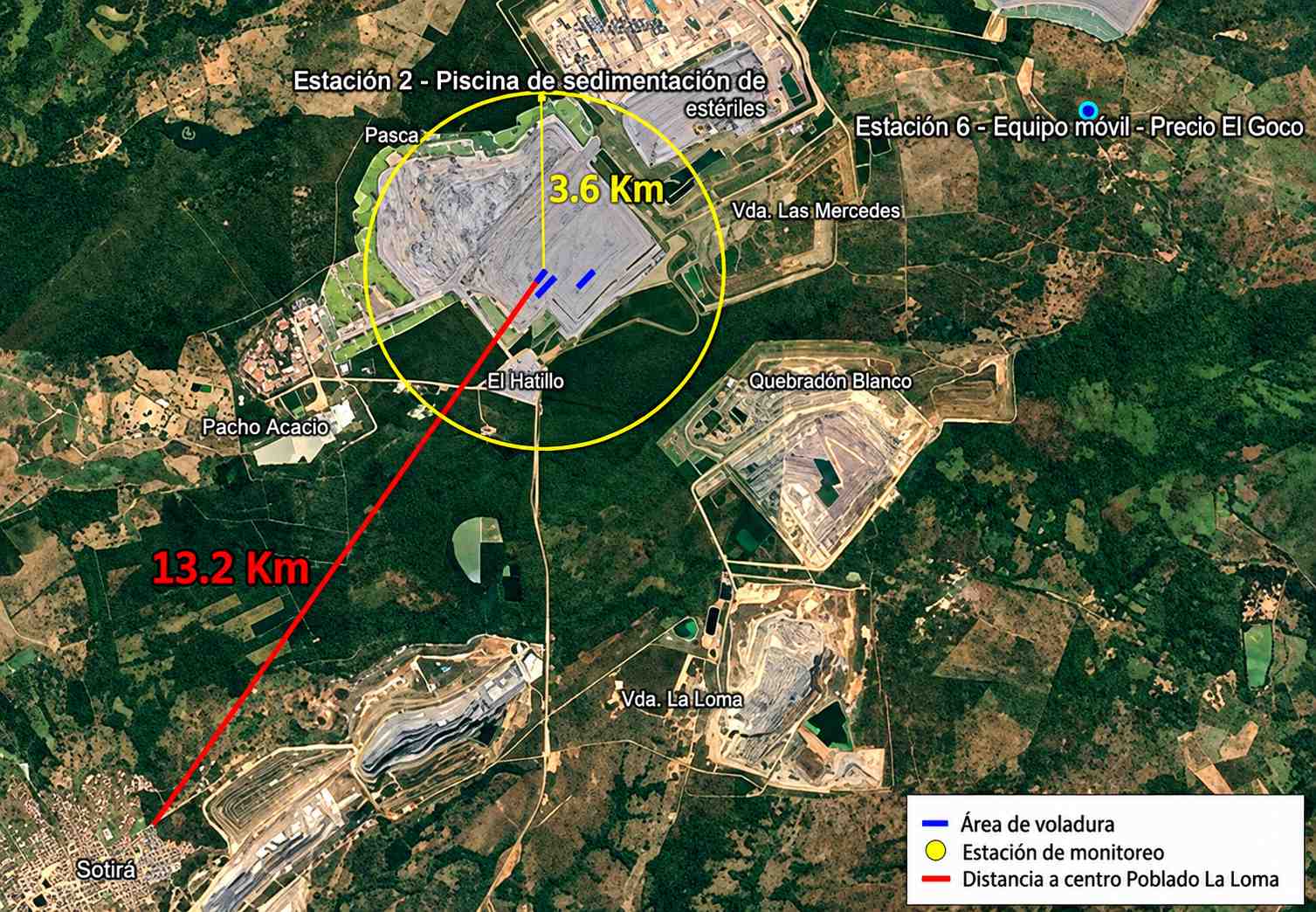 Registros de monitoreo de Drummond no evidencian superación de niveles de vibración durante voladuras del 15 de septiembre