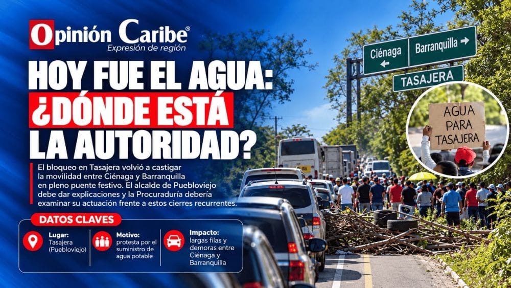 HOY FUE EL AGUA: ¿DÓNDE ESTÁ LA AUTORIDAD?