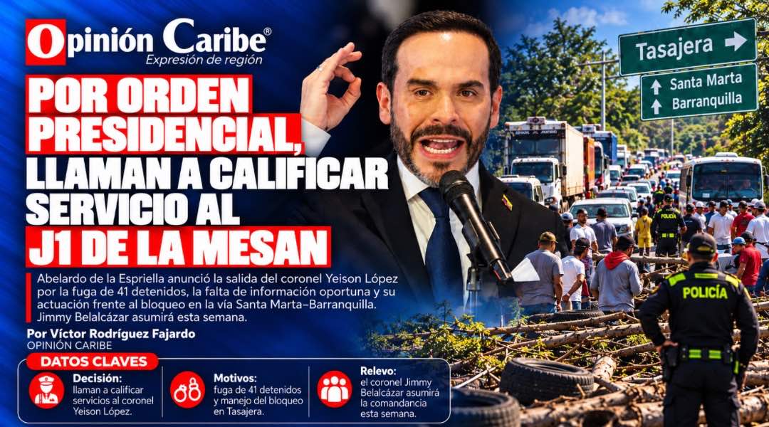 Por orden presidencial,  llaman a calificar servicio al J1 de la Mesan